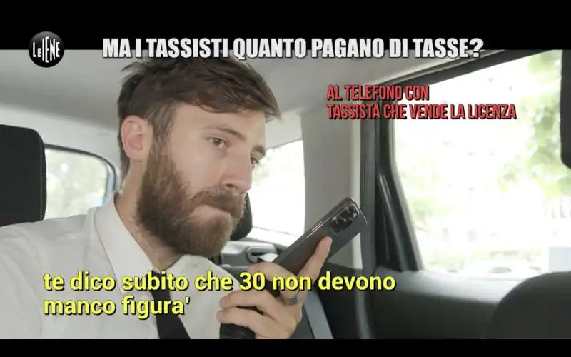 le iene evasione taxi (7)