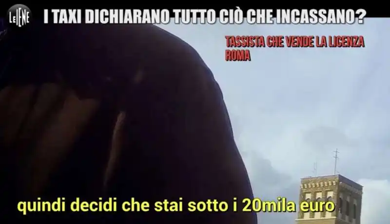 le iene   servizio sui tassisti evasori   2