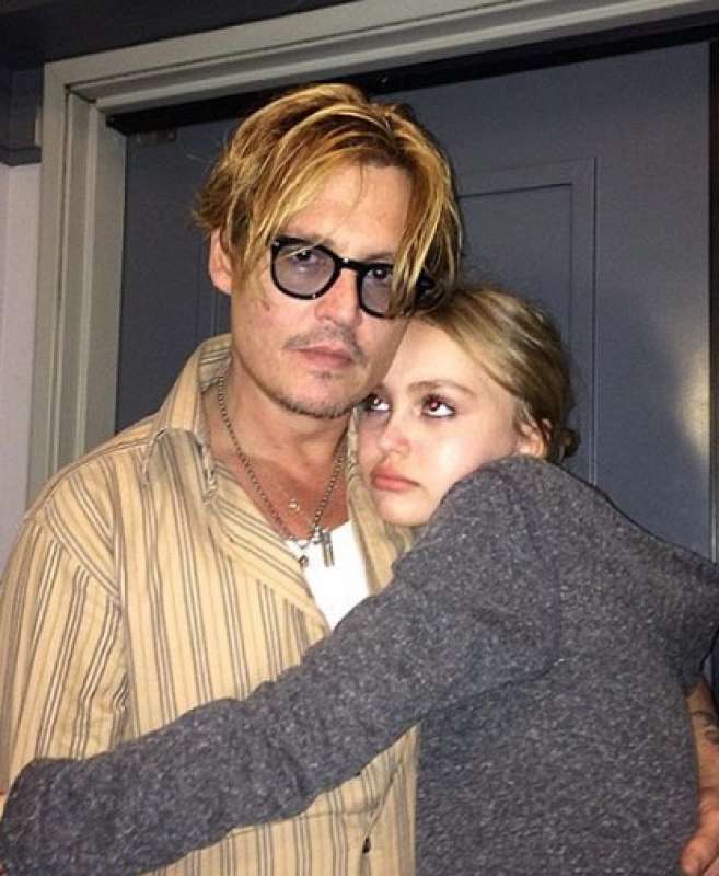 lily rose depp johnny depp 1