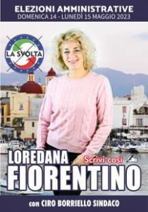 LOREDANA FIORENTINO SI CANDIDA A TORRE DEL GRECO