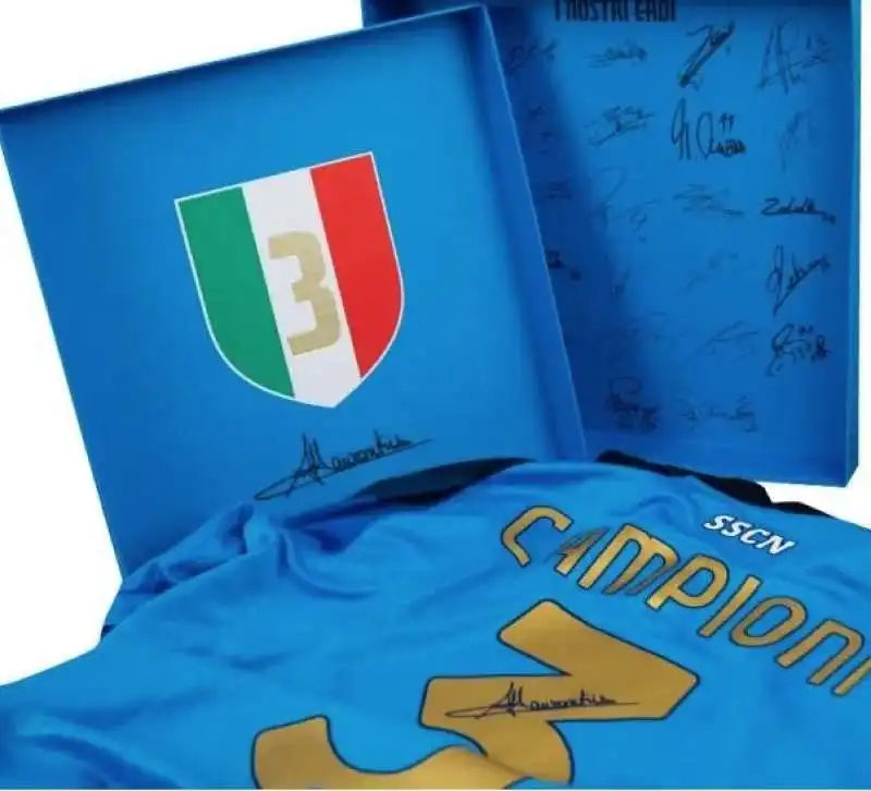 MAGLIA CELEBRATIVA SCUDETTO NAPOLI 