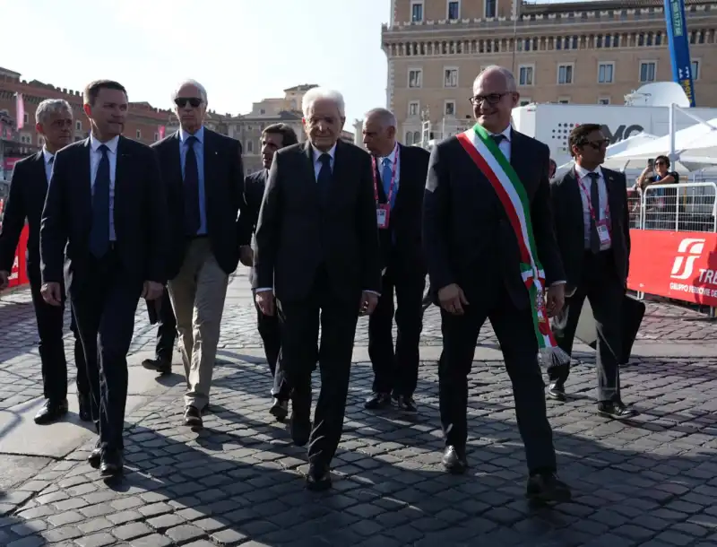 malagò mattarella gualtieri giro d'italia