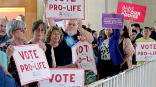 MANIFESTAZIONE CONTRO L'ABORTO IN NORTH CAROLINA