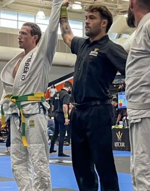 MARK ZUCKERBERG VINCE UN TORNEO DI JIUJITSU