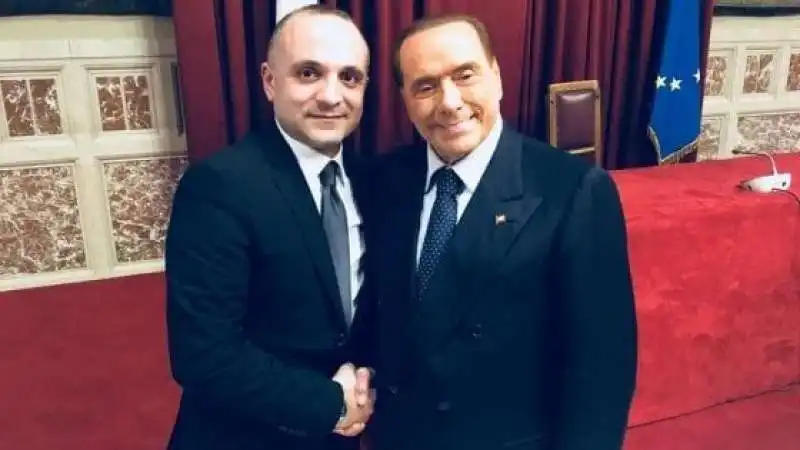 MAURO D'ATTIS SILVIO BERLUSCONI 