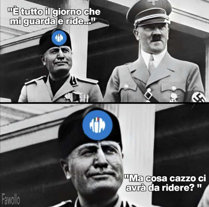 meme sul nuovo logo del mim ministero dell istruzione e del merito 1