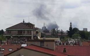 MILANO - ESPLOSIONE IN VIA PIER LOMBARDO