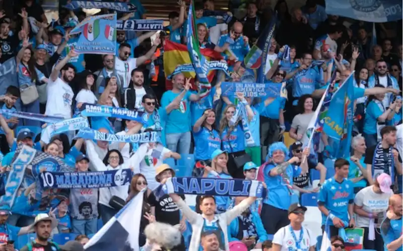 napoli fiorentina festa scudetto 