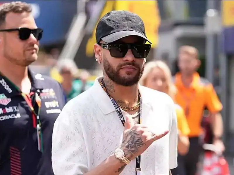 NEYMAR AL GRAN PREMIO DI MONTE CARLO 