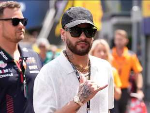 NEYMAR AL GRAN PREMIO DI MONTE CARLO