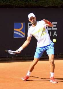 nole djokovic in allenamento foto dallavecchia gmt 228