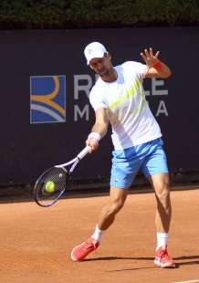 nole djokovic in allenamento foto dallavecchia gmt 232