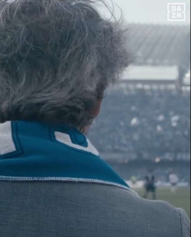 paolo sorrentino allo stadio san paolo