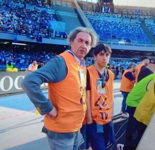 paolo sorrentino allo stadio san paolo