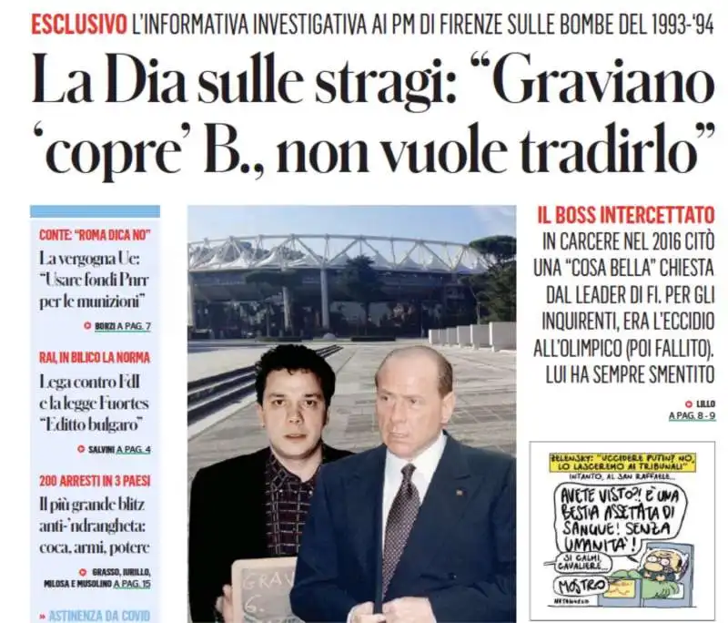 PRIMA PAGINA DEL FATTO QUOTIDIANO DEL 4 MAGGIO 2023 