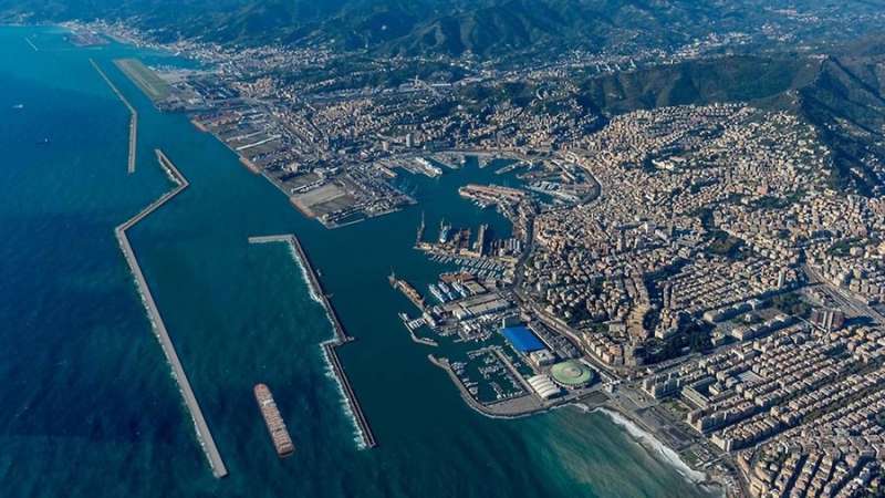 progetto della nuova diga di genova