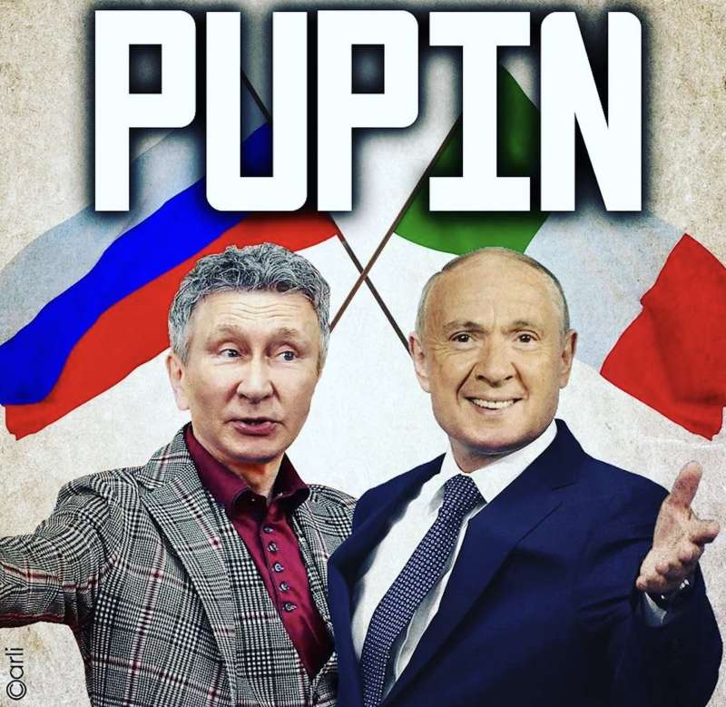 PUPIN - PUPO E VLADIMIR PUTIN BY EMILIANO CARLI