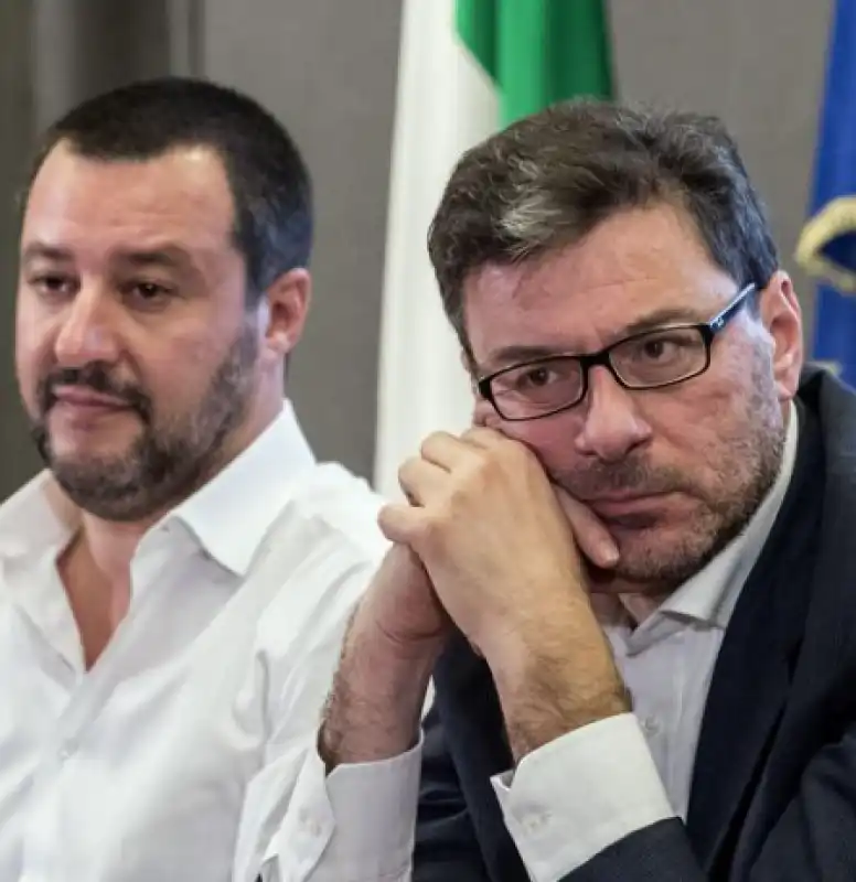 salvini giorgetti