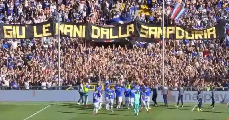 sampdoria - tifosi curva sud