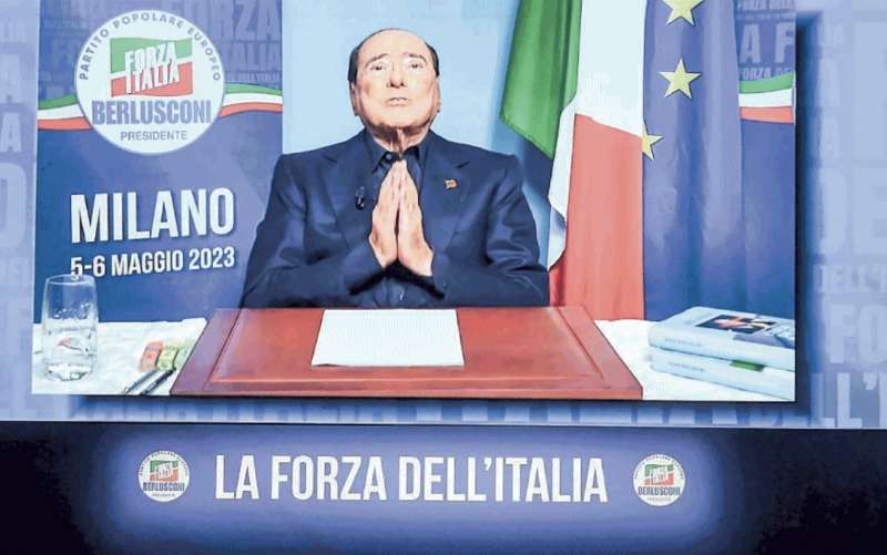 SILVIO BERLUSCONI NEL VIDEOMESSAGGIO ALLA CONVENTION FORZA ITALIA