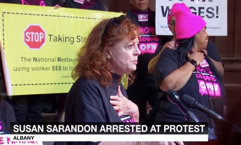 susan sarandon arrestata 2