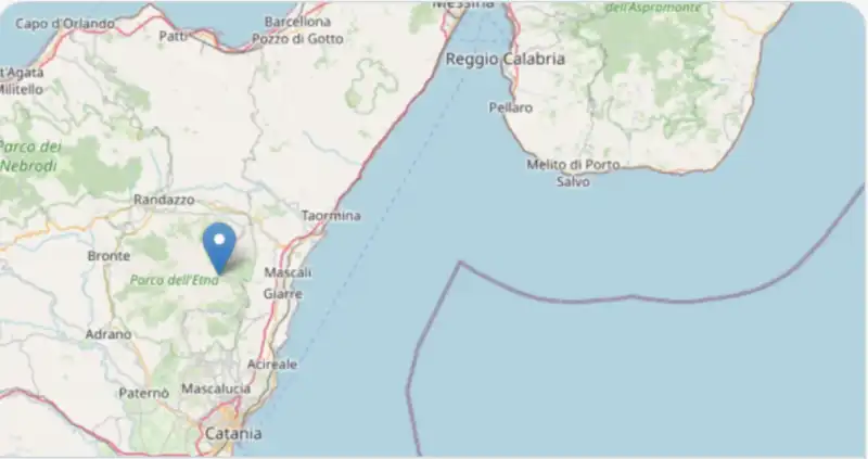 terremoto catania