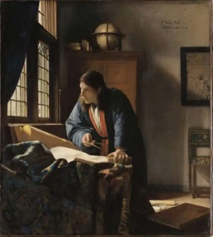 the geographer   johannes vermeer