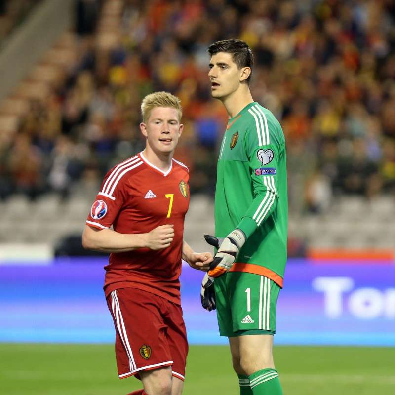 thibaut courtois kevin de bruyne 2