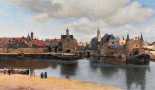 veduta di delft johannes vermeer