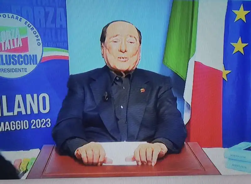 VIDEOMESSAGGIO DI SILVIO BERLUSCONI ALLA CONVENTION DI FORZA ITALIA