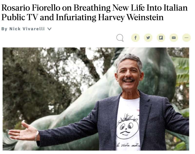 VIVA RAI2 E FIORELLO SU VARIETY