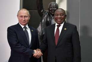 VLADIMIR PUTIN CYRIL RAMAPHOSA