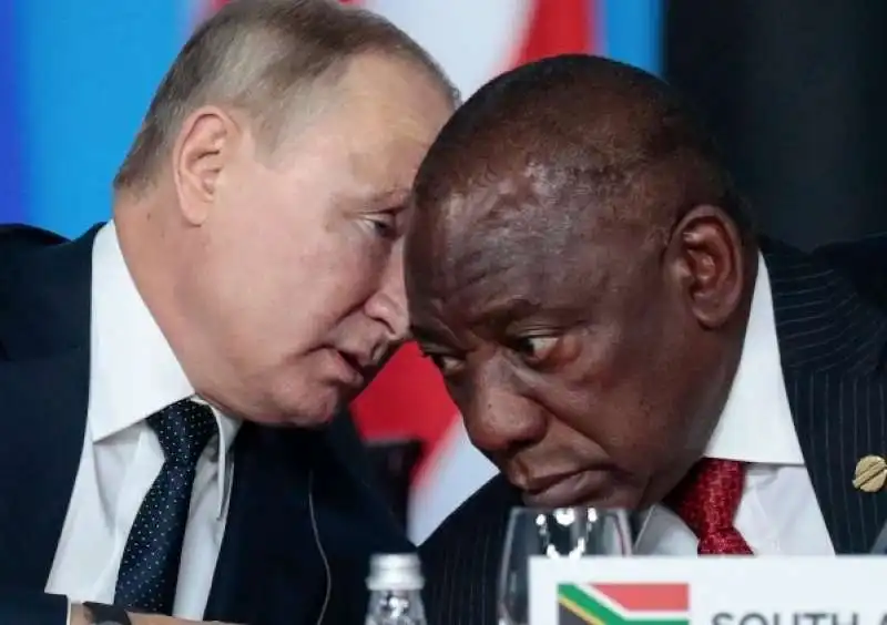 vladimir putin  cyril ramaphosa  