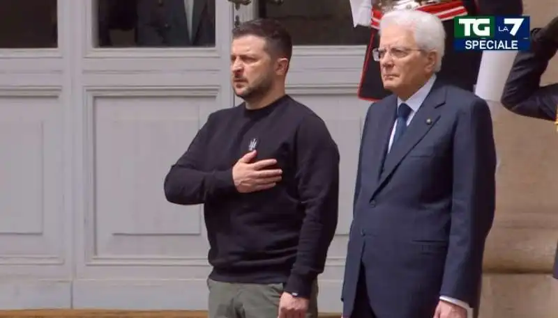 volodymyr zelensky sergio mattarella   2