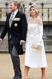 willem alexander e la regina maxima d'olanda