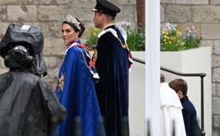 william e kate all incoronazione di carlo e camilla