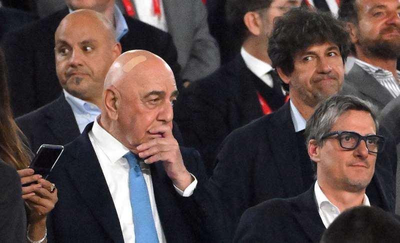 adriano galliani e demetrio albertini foto mezzelani gmt114