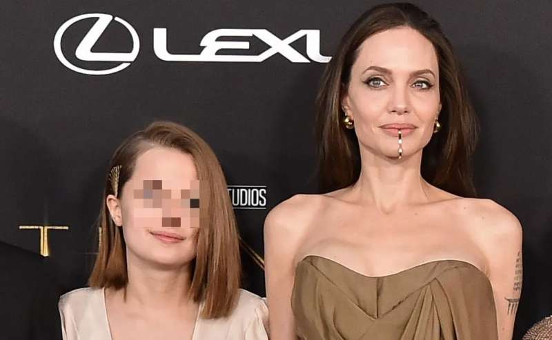 angelina jolie e la figlia vivienne