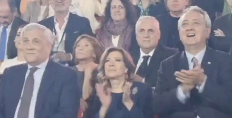 ANTONIO TAJANI - ELISABETTA CASELLATI - CLAUDIO LOTITO - PAOLO BARELLI - 1