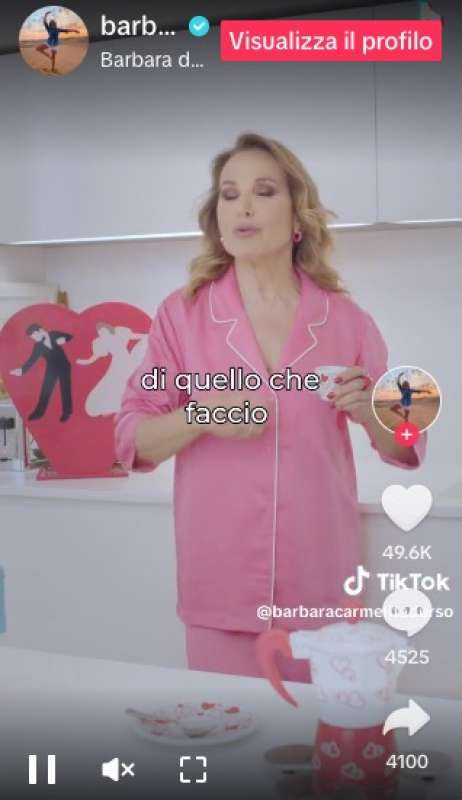 barbara d urso su tiktok 8