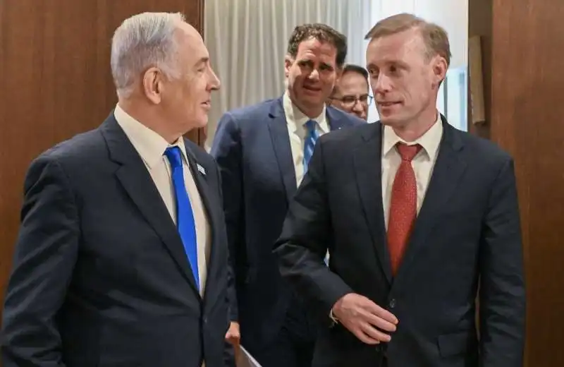 BENJAMIN NETANYAHU - JAKE SULLIVAN