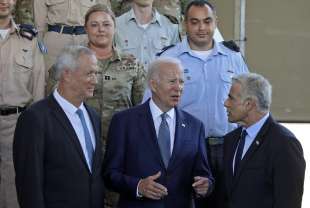 benny gantz joe biden yair lapid