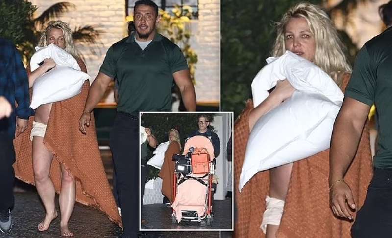 Britney Spears a Chateau Marmont