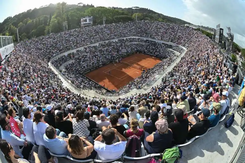 centrale del tennis sold out per la finale  foto mezzelani  gmt313