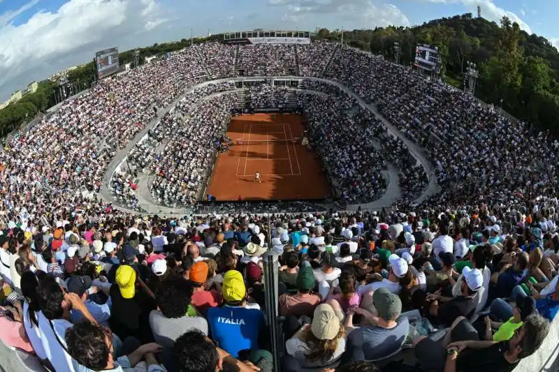 centrale del tennis sold out per la finale  foto mezzelani  gmt315