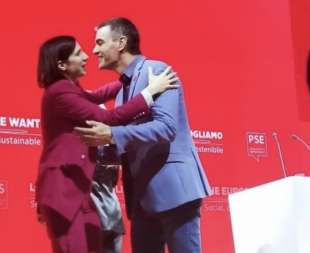 CONGRESSO DEI SOCIALISTI EUROPEI A BERLINO - ELLY SCHLEIN E PEDRO SANCHEZ