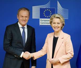 DONALD TUSK - URSULA VON DER LEYEN