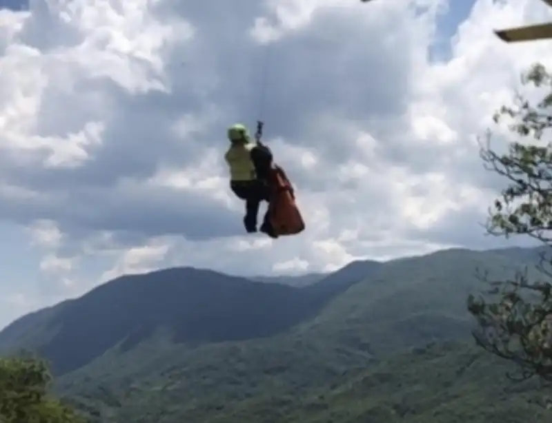 DONNA MORTA IN VALTELLINA SU UN AEROFUNE