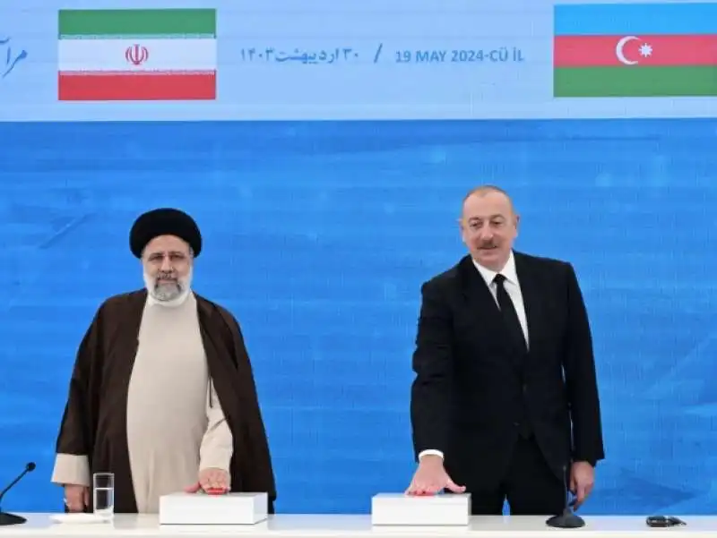 ebrahim raisi e ilhan aliyev 