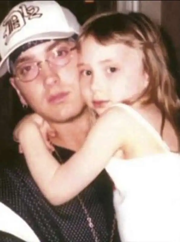  eminem e la figlia hailie jade scott mathers